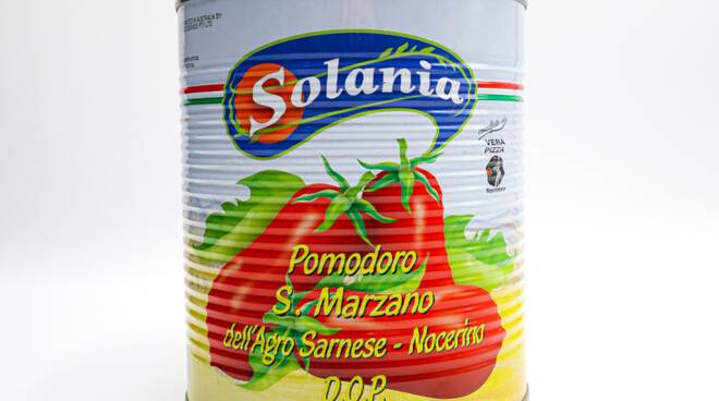Il  certificato QR code Authentico garantisce la tracciabilità del pomodoro  San Marzano D.O.P. della Solania