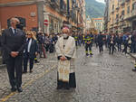 Castellammare di Stabia, la pioggia non ferma la processione del patrono San Catello tra fede ed emozione