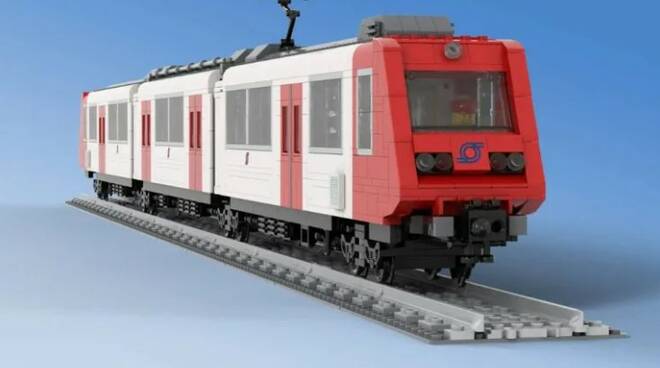 Circumvesuviana: il classico treno rosso un nuovo set Lego?