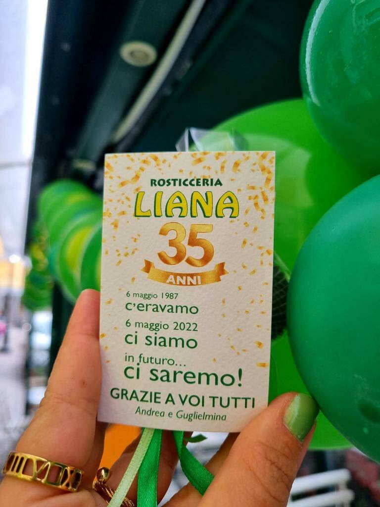 Piano di Sorrento: il Bar Liana compie 35 anni!