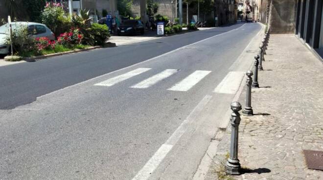 Piano di Sorrento/Sant'Agnello: asfaltato mezzo Corso Italia, il post di Rosario Lotito