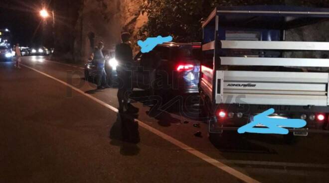 Positano incidente alla Garitta