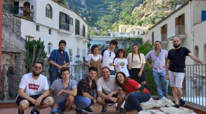 Positano, questa mattina premiato il vincitore della rassegna "Processi scultorei"