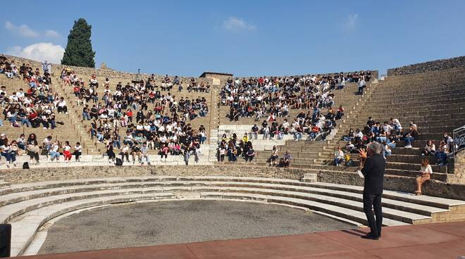 “Sogno di volare”, diventa realtà il progetto teatrale del Parco Archeologico di Pompei per i giovani