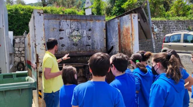 Sorrento, continuano gli appuntamenti per il riciclo con gli istituti scolastici