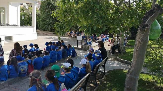 Sorrento, terminato il corso di educazione ambientale: bambini nominati "Piccole Guardie Ambientali"