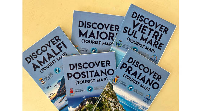 Arrivano le mappe Discover Amalfi Coast, grazie al Distretto Turistico Costa d'Amalfi