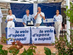 Le Vele d’Epoca a Napoli, Olympian (1913) primo a Capri vince il Premio Tiberio