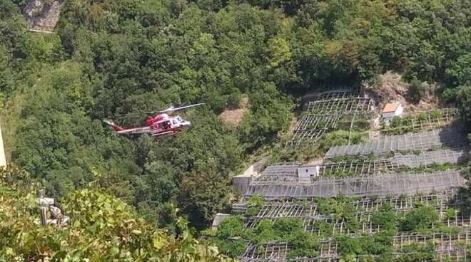 incidente a Maiori due donne nel dirupo