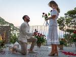 Praiano: proposta di matrimonio all'Hotel Tritone per l'influencer Dominique Nugent ph. Alex Lucibello