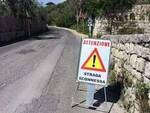 Strade dissestate a Massa Lubrense 