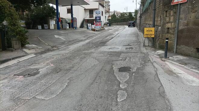 Massa Lubrense, iniziati i lavori in via Reola