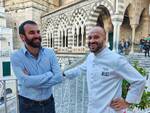 Amalfi, una stella Michelin al ristorante "Sensi" dello chef Alessandro Tormolino. I complimenti del sindaco Daniele Milano