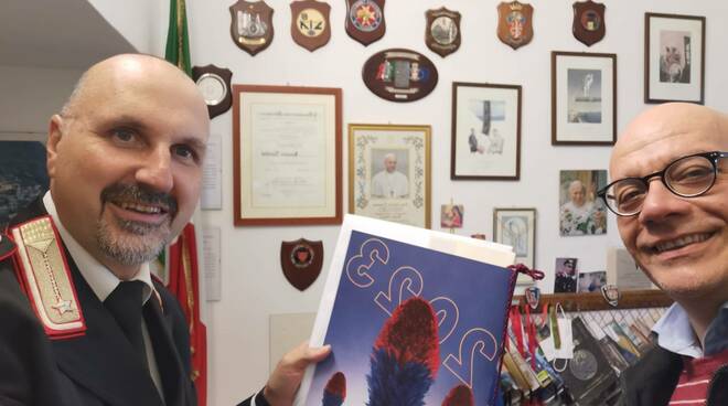 Positano/Amalfi: calendario 2023 dei Carabinieri, buone feste agli uomini dell'Arma!