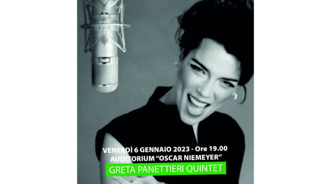 A Ravello il 6 gennaio Greta Panettieri Quintet in concerto all'auditorium Oscar Niemeyer