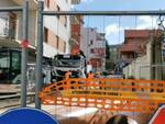Piano di Sorrento: proseguono i lavori in via Mortora San Liborio, Corso ancora in doppio senso