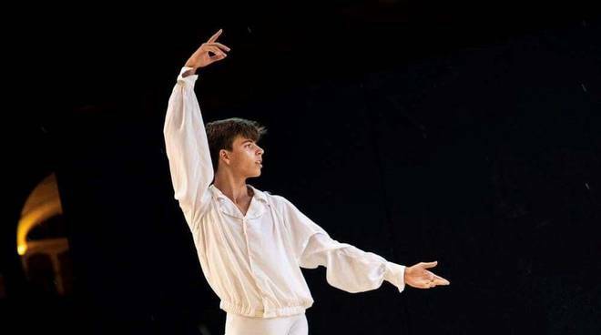 Daniele Di Donato, ballerino, cresciuto tra Positano e Piano di Sorrento (ph. G. De Martino)