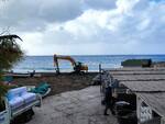 Lavori molo spiaggia positano