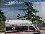 Ambulanza Croce Rossa a Castiglione di Ravello 