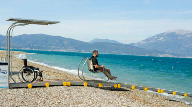 Napoli spiaggia per disabili