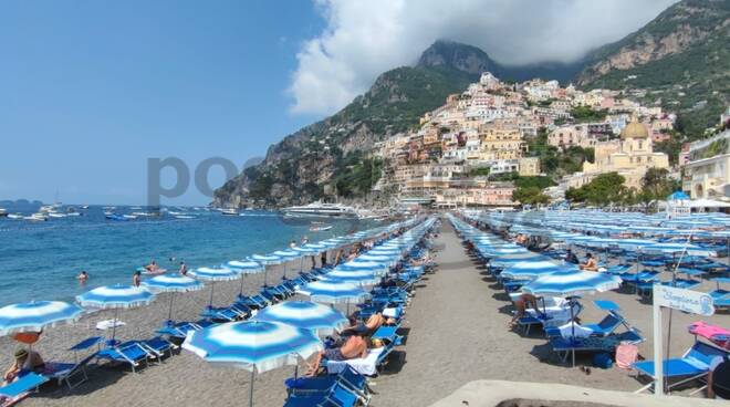 Positano, una giornata di mare e sole alla Spiaggia Grande