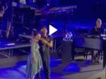 Eros ramazzotti con la figlia Aurora