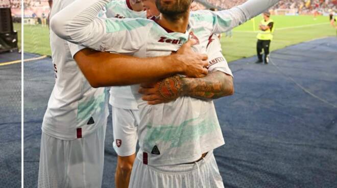 Roma Salernitana 2 a 2 