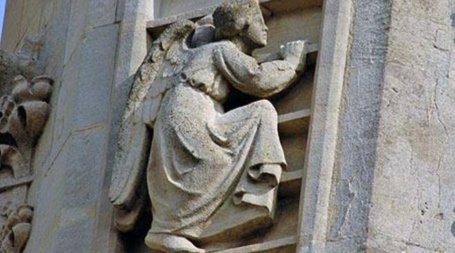 angelo dell'abbazia di Bath