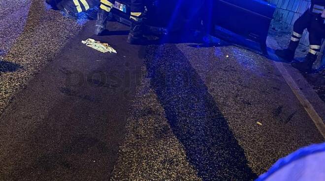 Incidente Mortora San Liborio a Piano di Sorrento