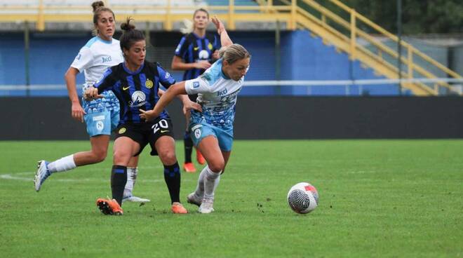 INTER - NAPOLI FEMMINILE AZIONE DI GIOCO