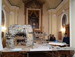 Piano di Sorrento, iniziati i lavori per la realizzazione dell'artistico Presepe nella Cappella di Santa Margherita