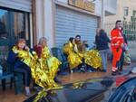 incendio palazzina a Sassari 19 dicembre