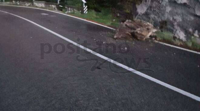 Masso caduto a Tordigliano