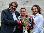 sorrento calcio presidente, vice presidente e dg con coppa