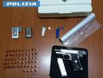 Cavalleggeri d’Aosta: sorpresa con una pistola e munizioni in casa. Arrestata una donna dalla Polizia di Stato