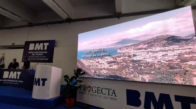 Sant'Agnello presente con le proprie eccellenze alla Borsa Mediterranea del Turismo (BMT)