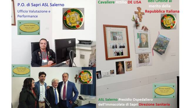 ASL Salerno: l’ospedale di Sapri ha salutato il direttore sanitario Claudio Mondelli e ha accolto il nuovo direttore Vincenzo De Paola