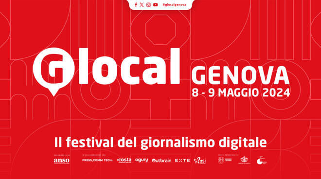 Glocal Comunicazioni: appuntamento l’8 e il 9 maggio a Genova