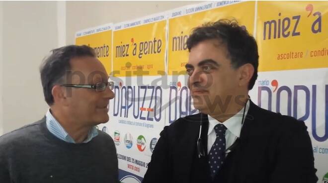 Mario D'Apuzzo con Gigione Maresca