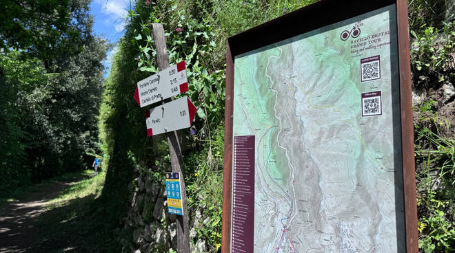 A Ravello il nuovo sentiero del Cai sul tracciato storico di "Fontana Carosa"