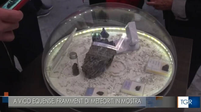 A Vico Equense una straordinaria mostra di meteoriti, il servizio del TgR Campania