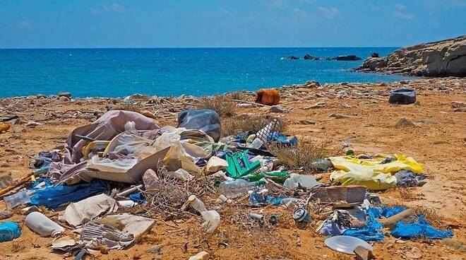 beach litter 2024 legambiente