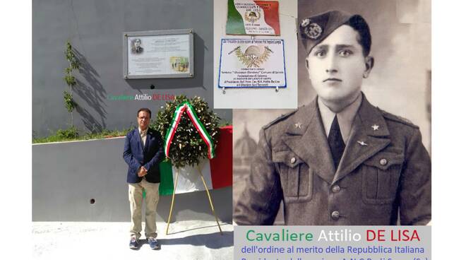 Comune di Sanza: l’A.N.C.R. ricorda l’Aviere Scelto Angelo Ciorciari riportato sulla Lastra alle vittime della strage di Capodimonte – Napoli