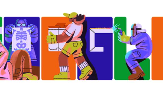 Il Doodle di Google per la Festa del Lavoro 