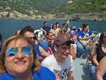 insieme in barca ad Amalfi