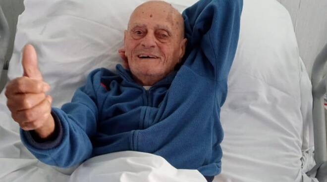nonno Salvatore operato a 101 anni