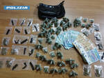 Rione Berlingieri: scoperto con oltre 120 dosi di droga. Arrestato dalla Polizia di Stato